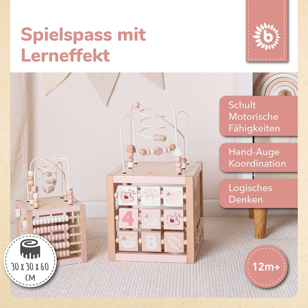 Motor skills cube deer Ella XXL wood | bieco