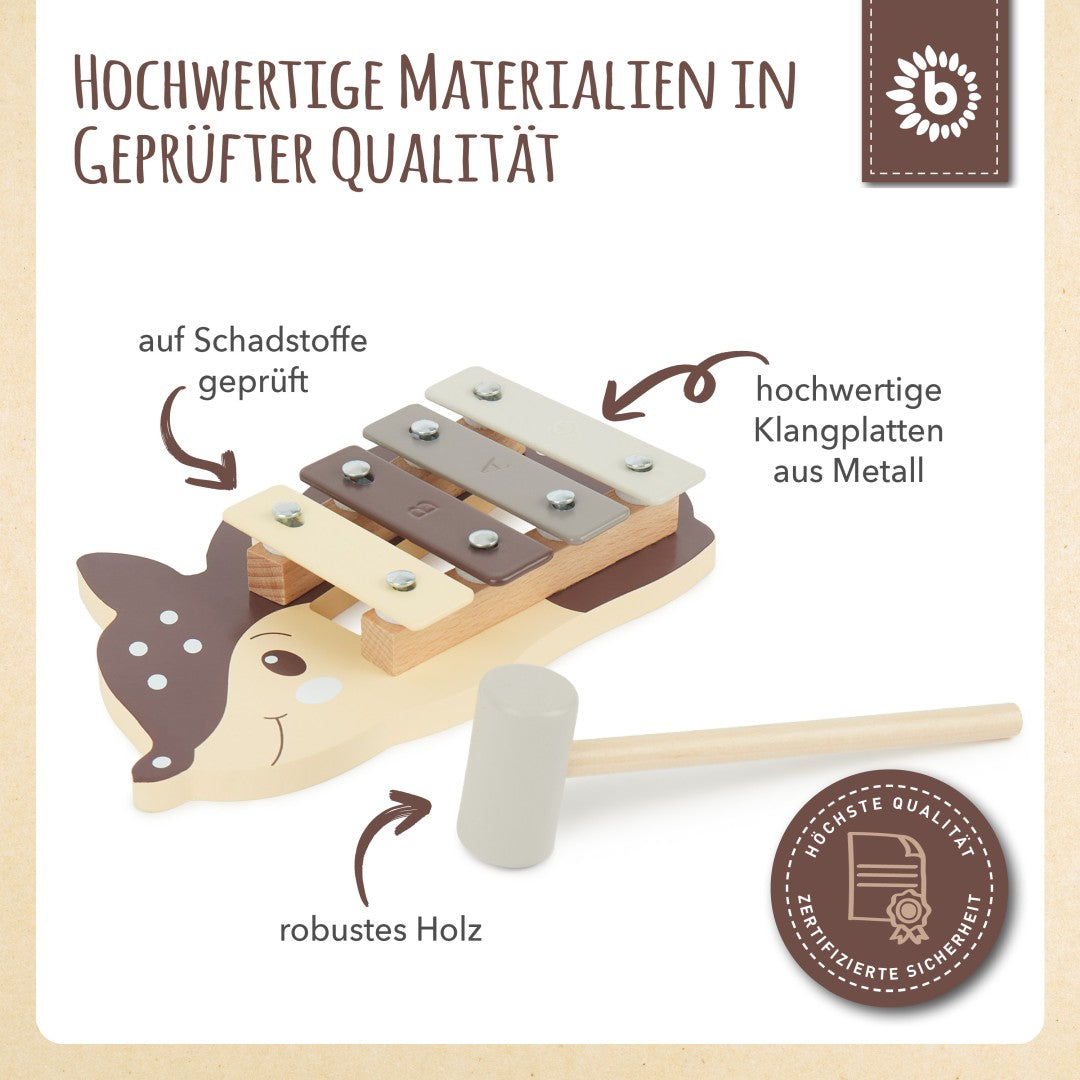 Mini Xylophone Deer | bieco