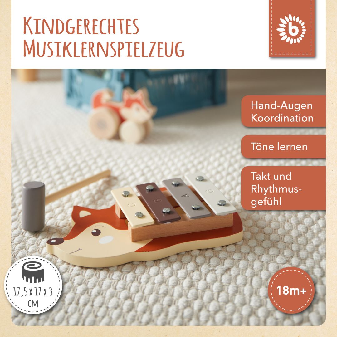 Mini Xylophone Fox | bieco