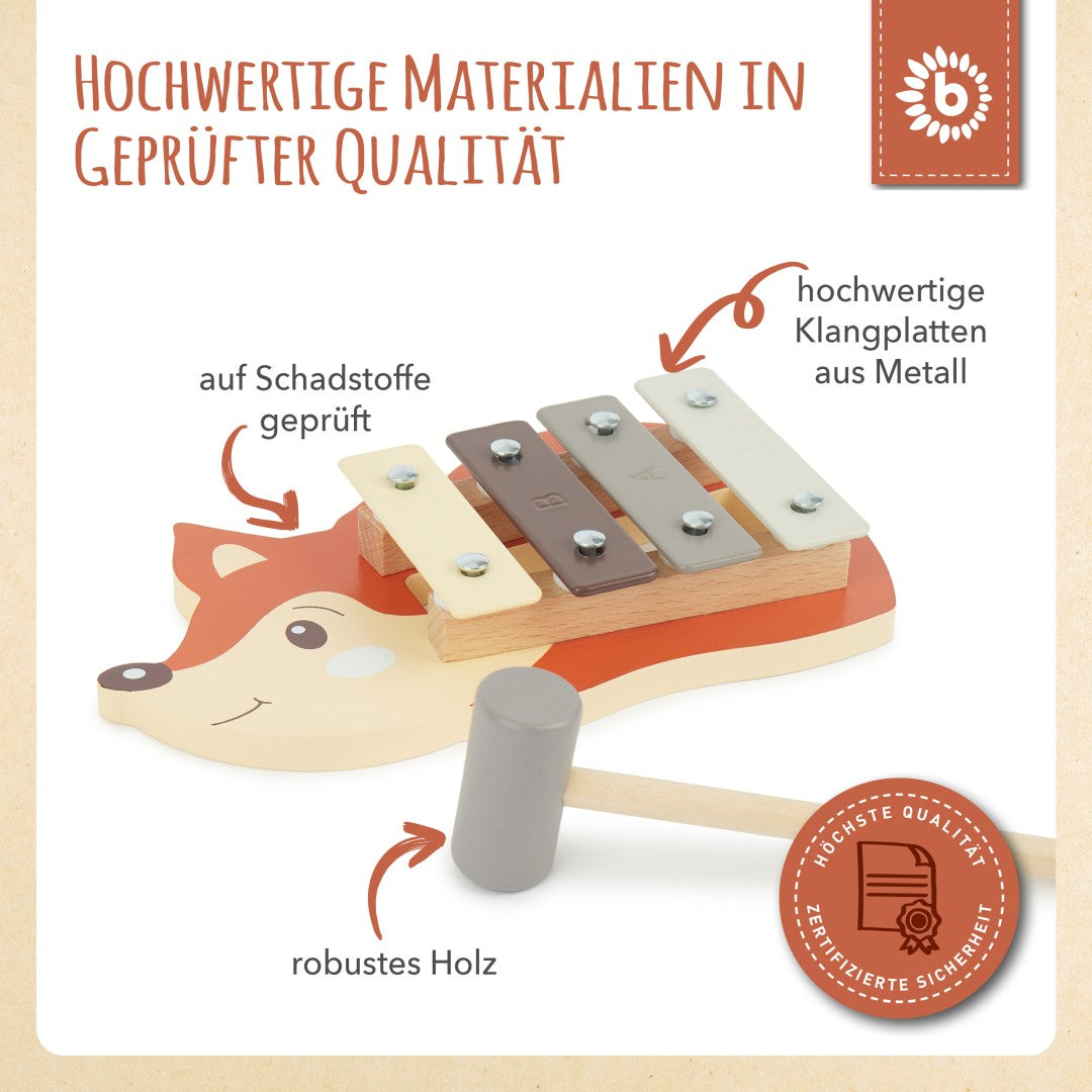 Mini Xylophon Fuchs | bieco