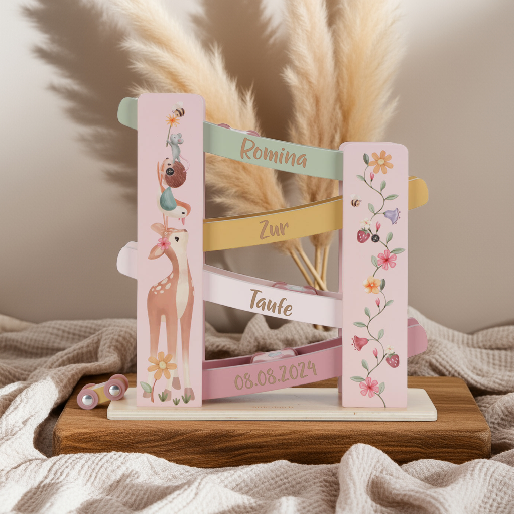 Fairy Garden Marble Run "For Baptism" | Little Dutch