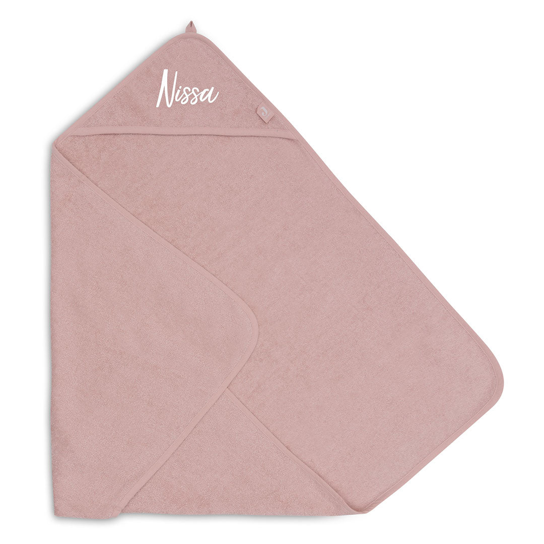 Badstof badcape 75 x 75 cm, Wild Rose | Jollein