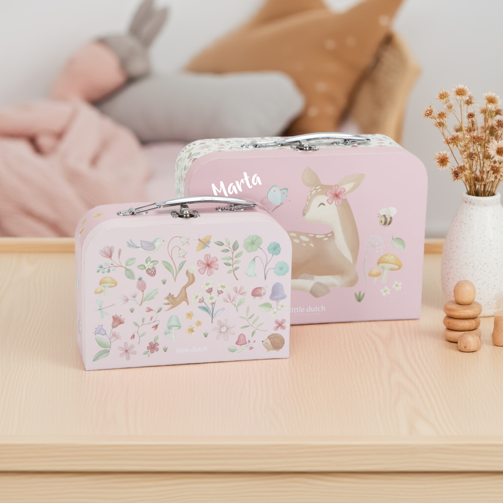 Kofferset Fairy Garden roze | Little Dutch