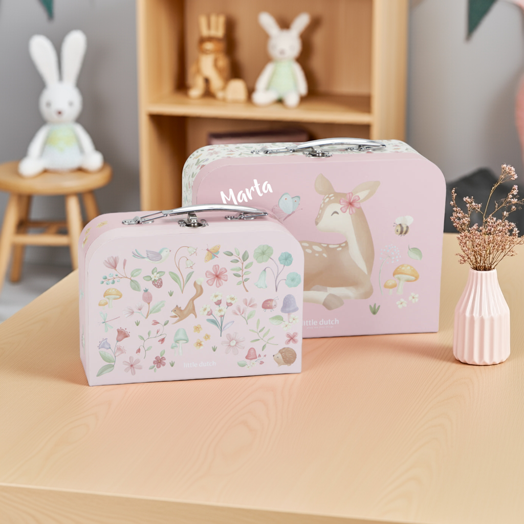 Kofferset Fairy Garden roze | Little Dutch