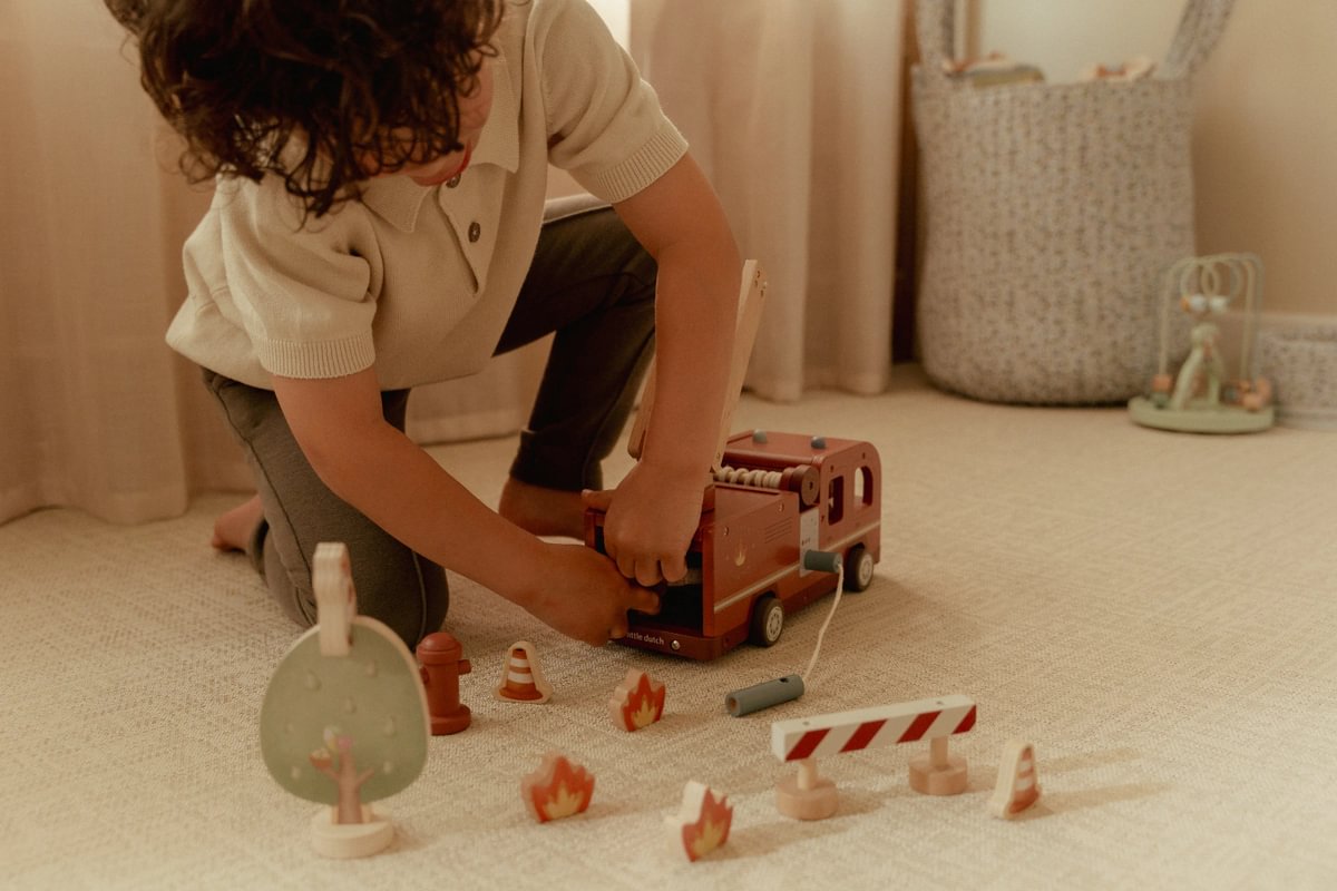 Fire Truck Set | Little Dutch