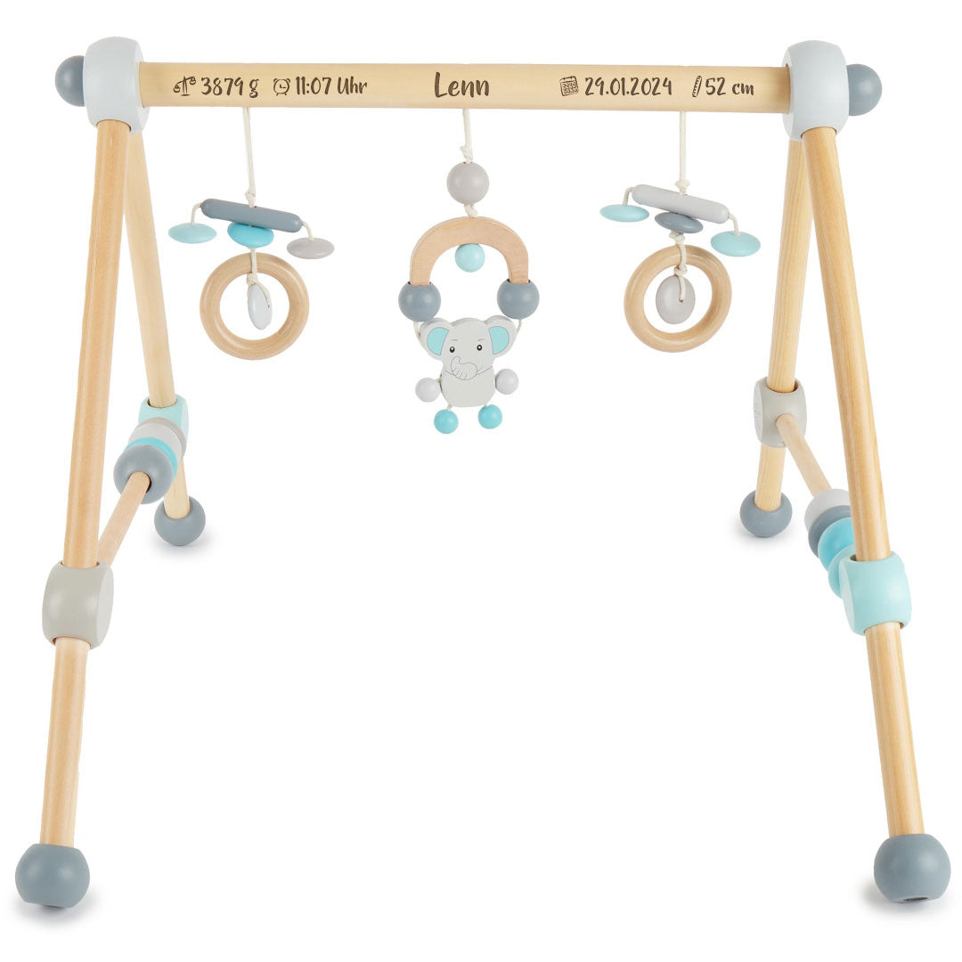 Wooden Elephant Play Arch | bieco