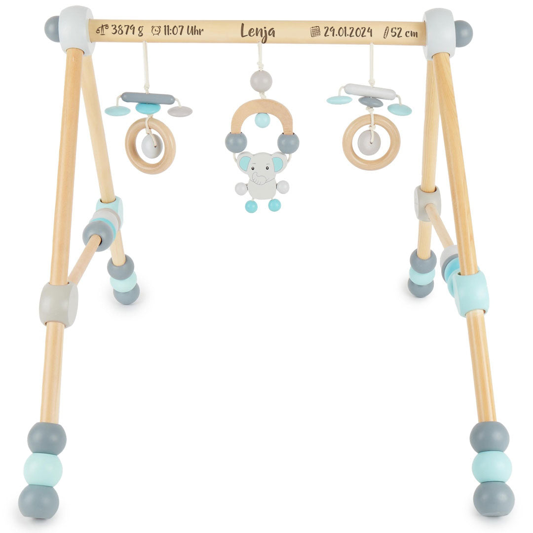 Spielbogen Elefant Holz - höhenverstellbar | bieco