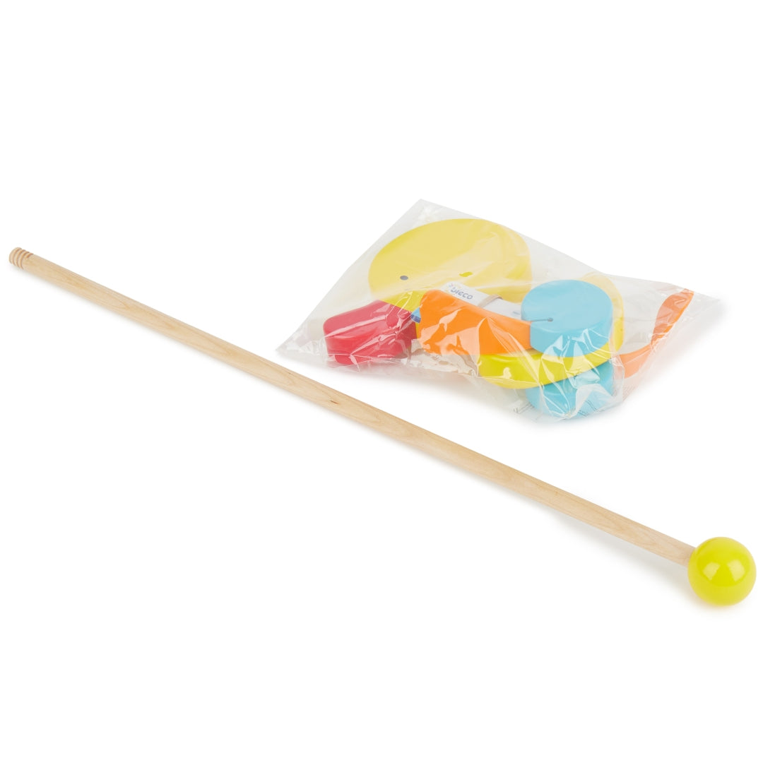 Rollerstab Watschelente Holz gelb | bieco