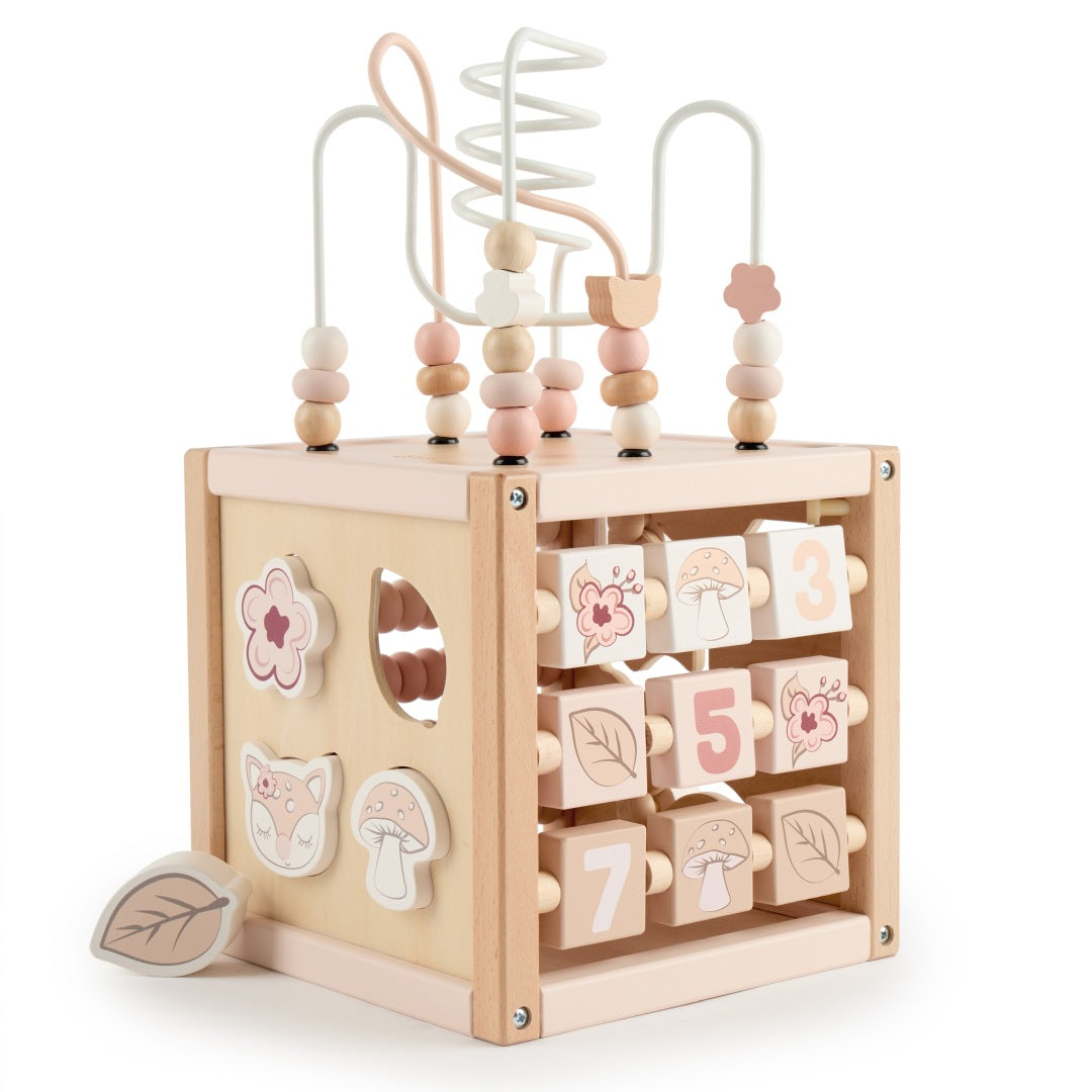 Motor skills cube deer Ella wood | bieco