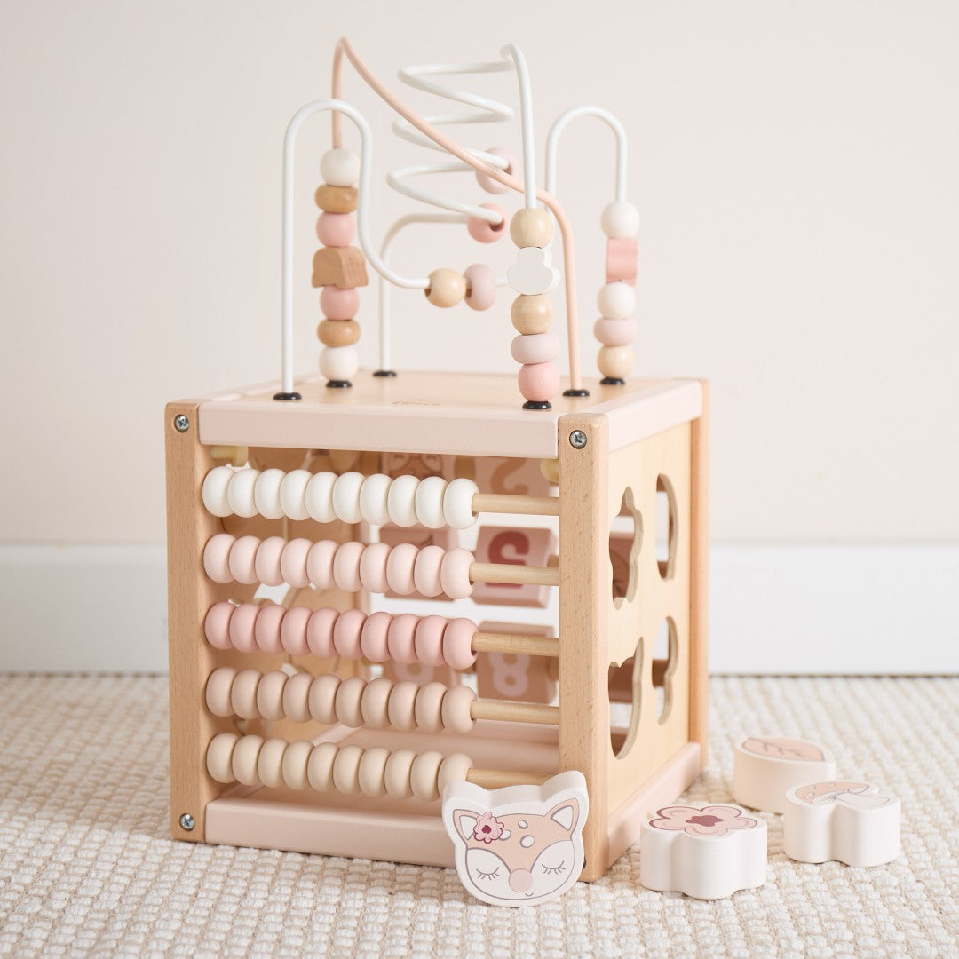 Motor skills cube deer Ella wood | bieco