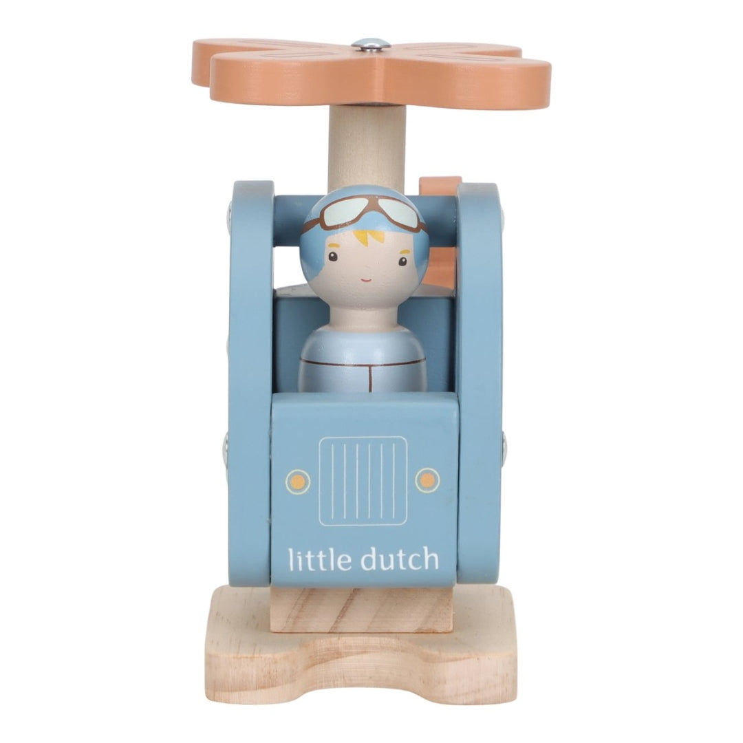 Wooden helicopter | Little Dutch