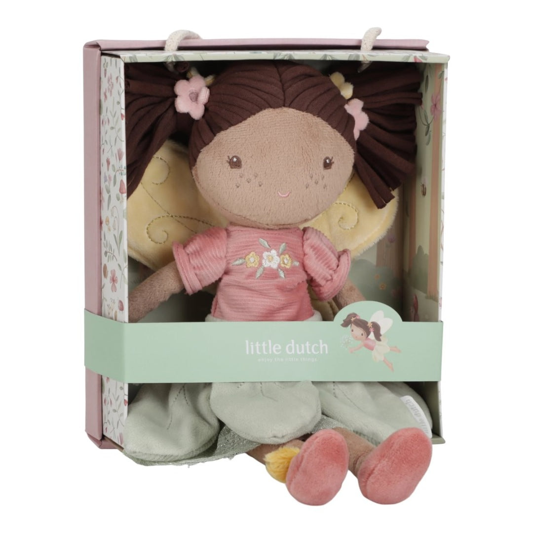Kuschelpuppe Fee Evi 35 cm | Little Dutch