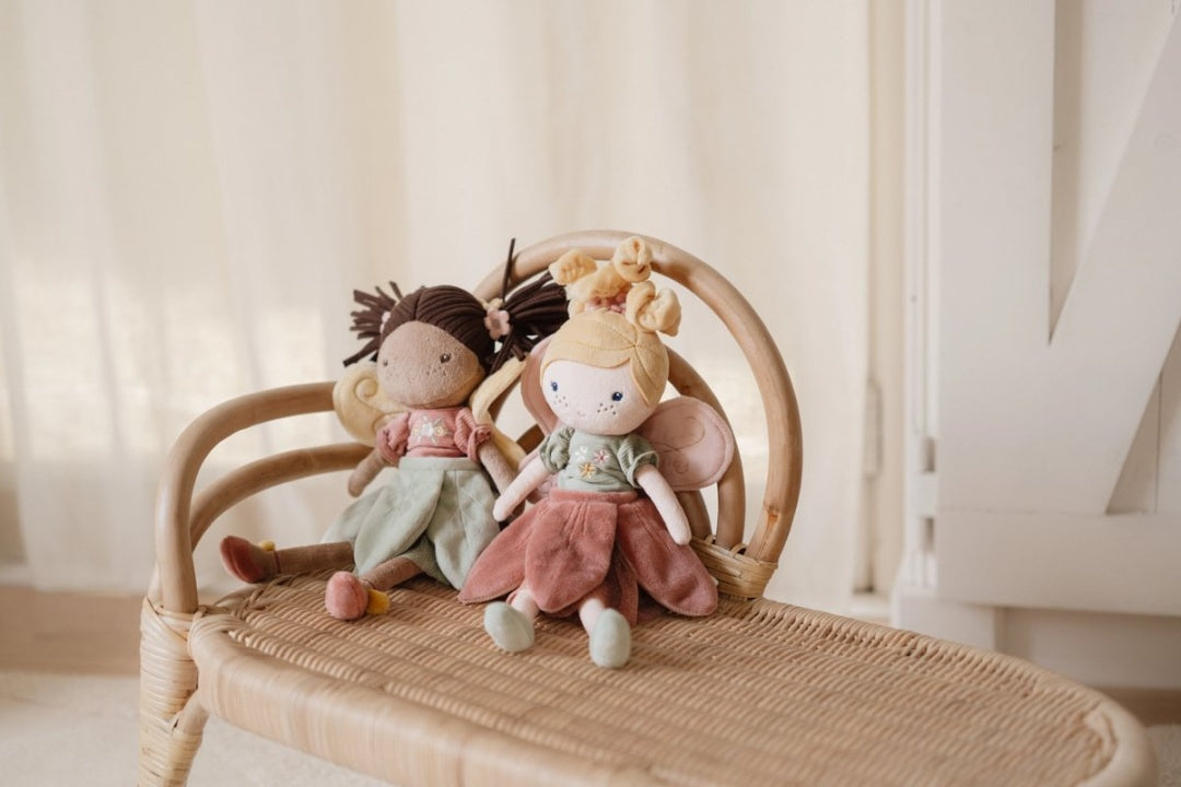 Kuschelpuppe Fee Evi 35 cm | Little Dutch