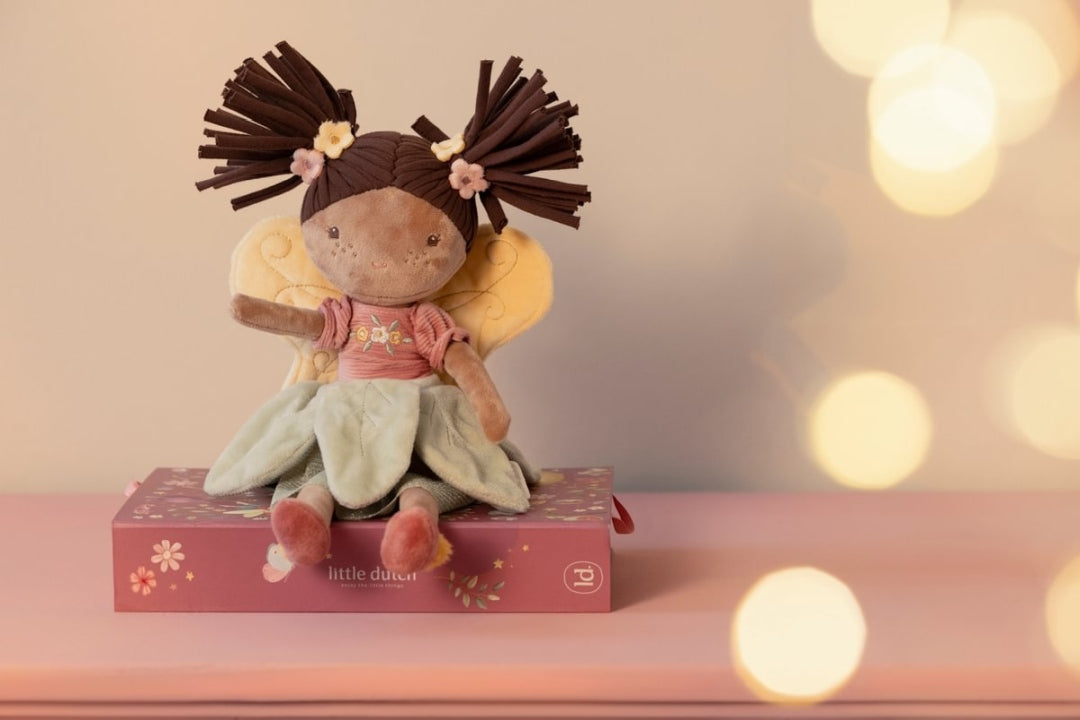 Kuschelpuppe Fee Evi 35 cm | Little Dutch