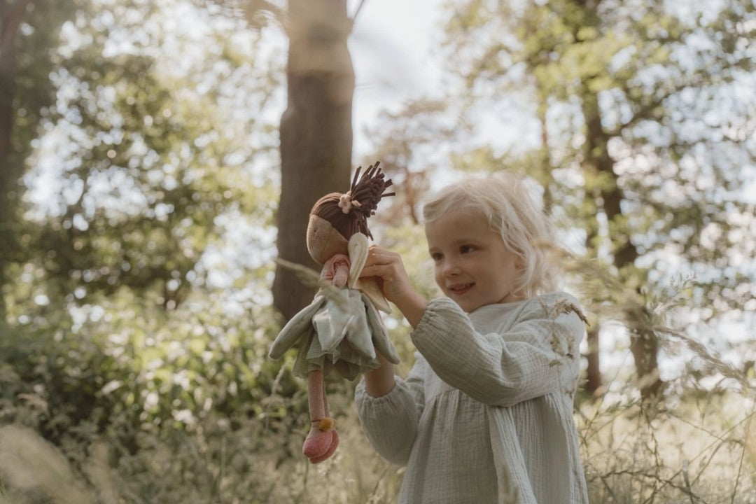 Kuschelpuppe Fee Evi 35 cm | Little Dutch