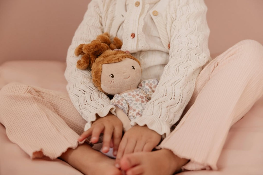 Kuschelpuppe Ava 35 cm | Little Dutch