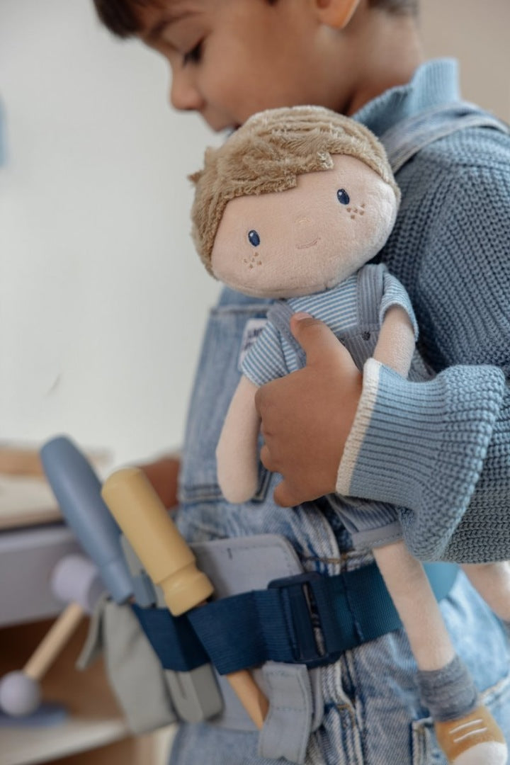 Kuschelpuppe Jim 35 cm | Little Dutch