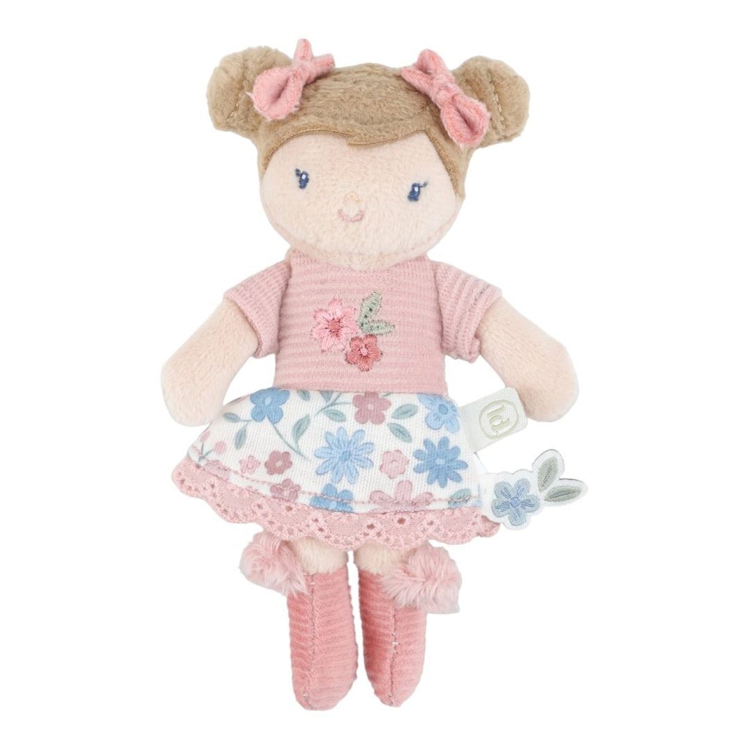 Kuschelpuppe Rosa 10 cm | Little Dutch
