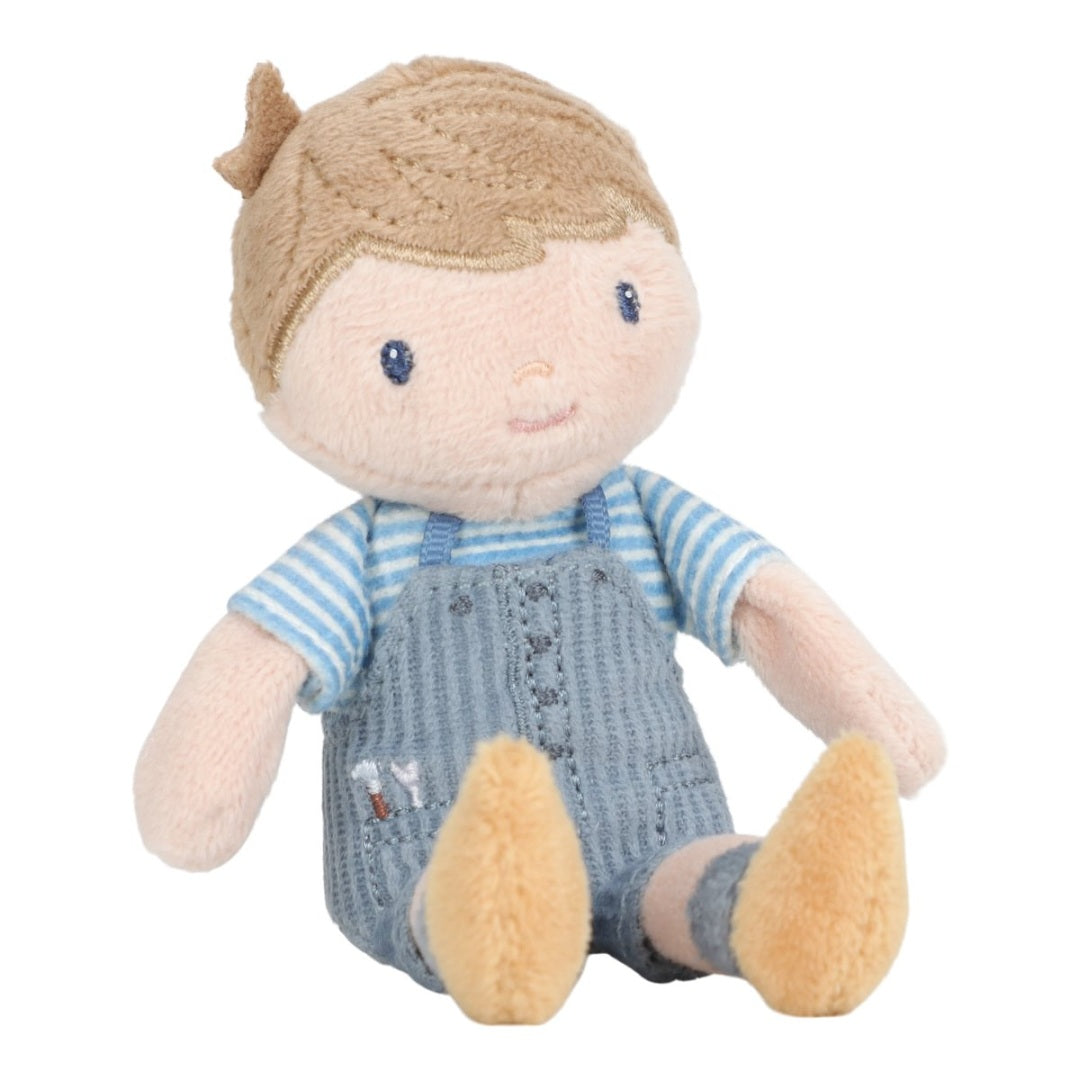 Kuschelpuppe Jim 10 cm | Little Dutch