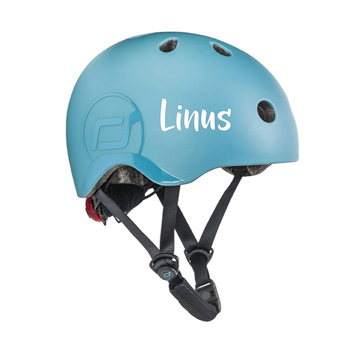 fahrradhelm personalisiert Fahrradhelm Größe S-M, Steel
