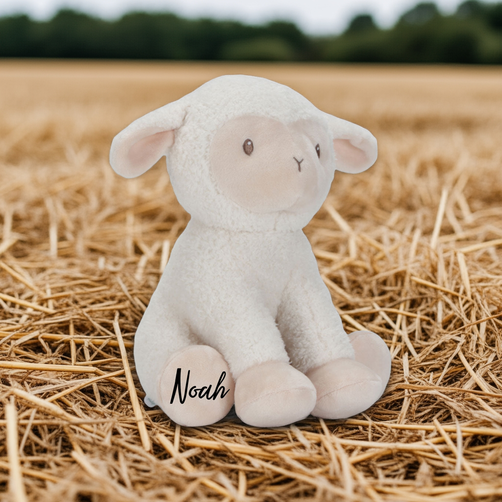 TOP DEAL - Kuscheltier Schaf 25cm Little Farm | Little Dutch