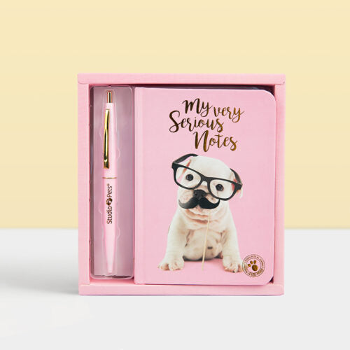 STUDIO PETS – NOTIZBUCH "LITTLE BOOKWORM" (A6) INKL. STIFT