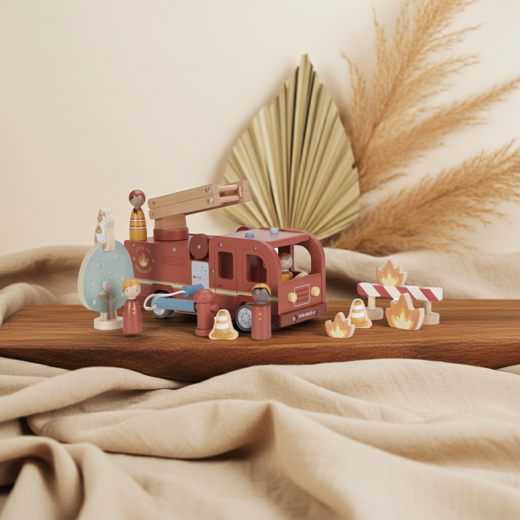 Fire Truck Set | Little Dutch