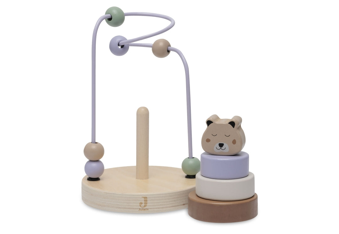 Aktivitätsspirale aus Holz Cheetah | Jollein