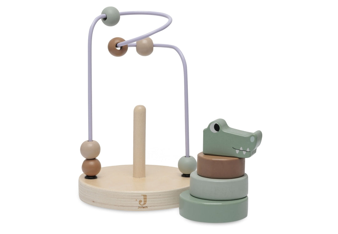 Aktivitätsspirale aus Holz Croco | Jollein