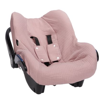Baby car seat cover Pure Mauve Little Dutch