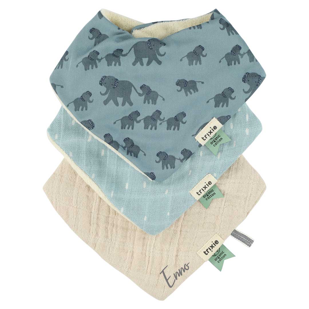 Bandana Slabbetje 3-pack mix - Fierce Fox | Trixie