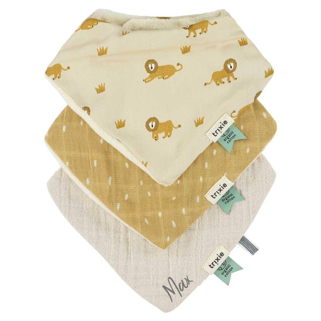 Bandana Lätzchen 3-pack mix - Lively Lion | Trixie