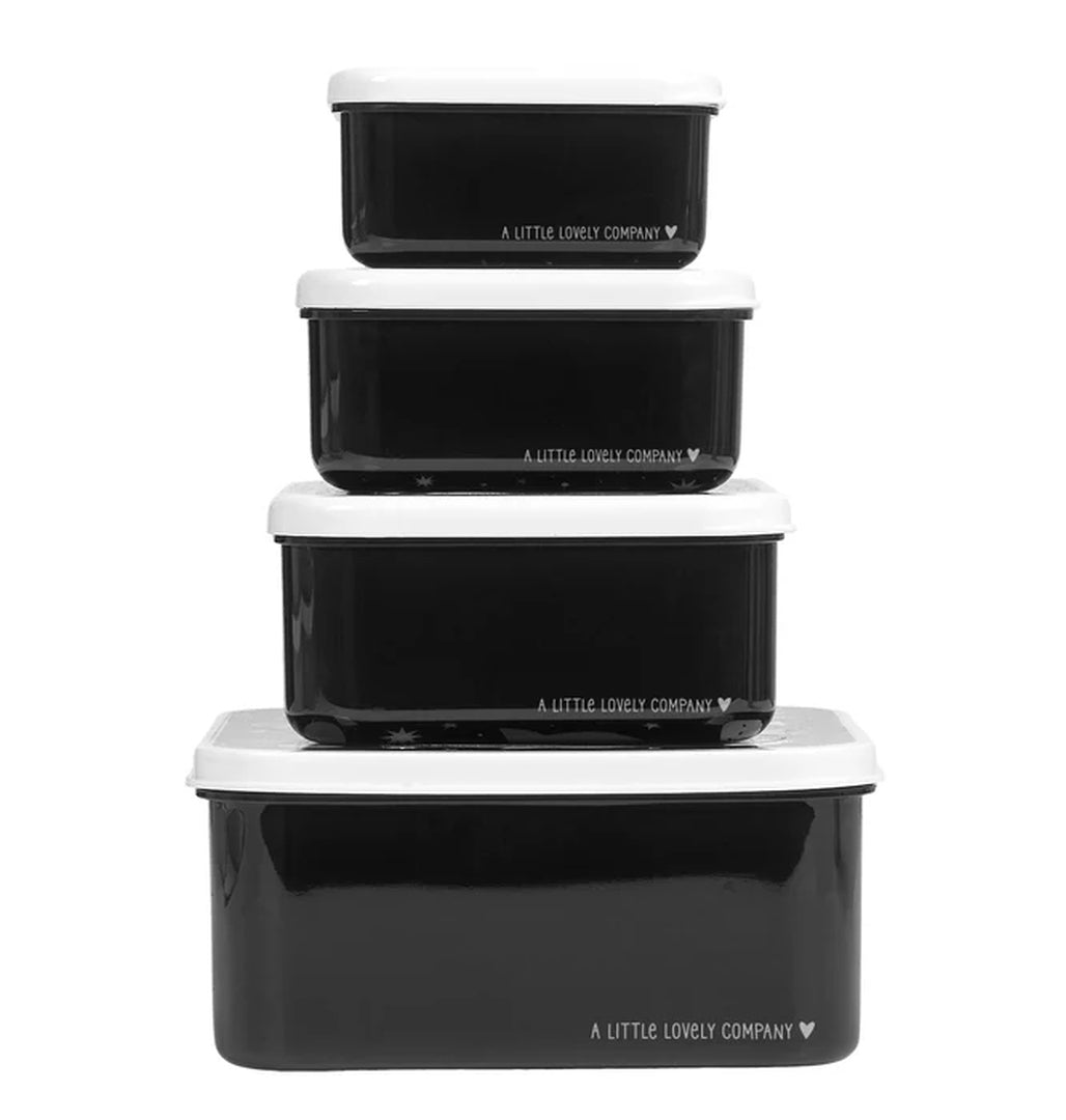 Brotdosen 4er Set - Galaxy | A Little Lovely Company