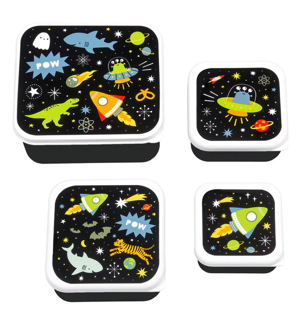 Brotdosen 4er Set - Galaxy | A Little Lovely Company