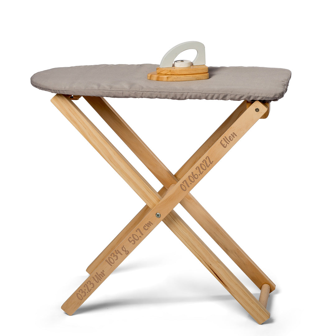 Ironing board and iron - wood | MaMaMeMo