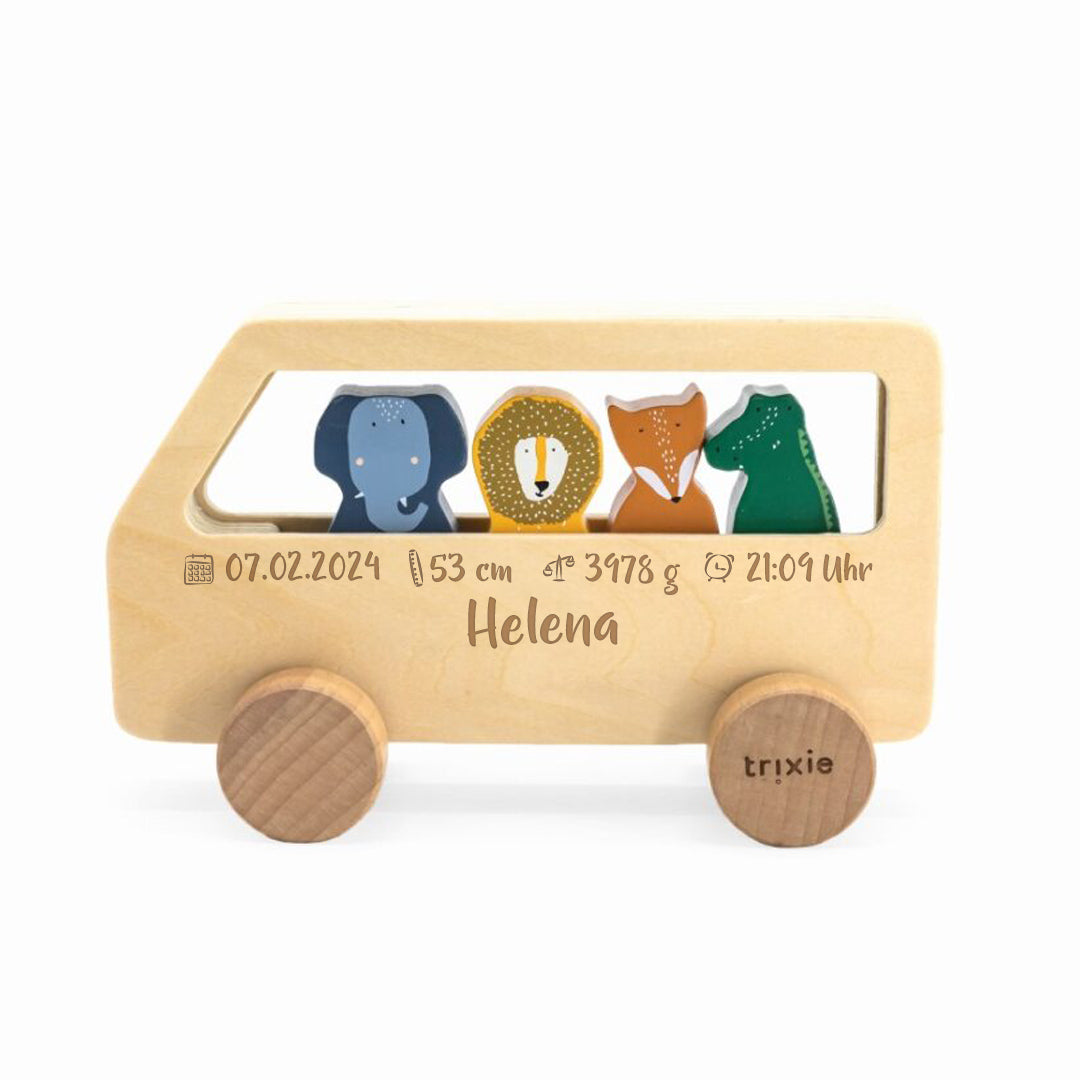 Laser-cut animal bus | Trixie