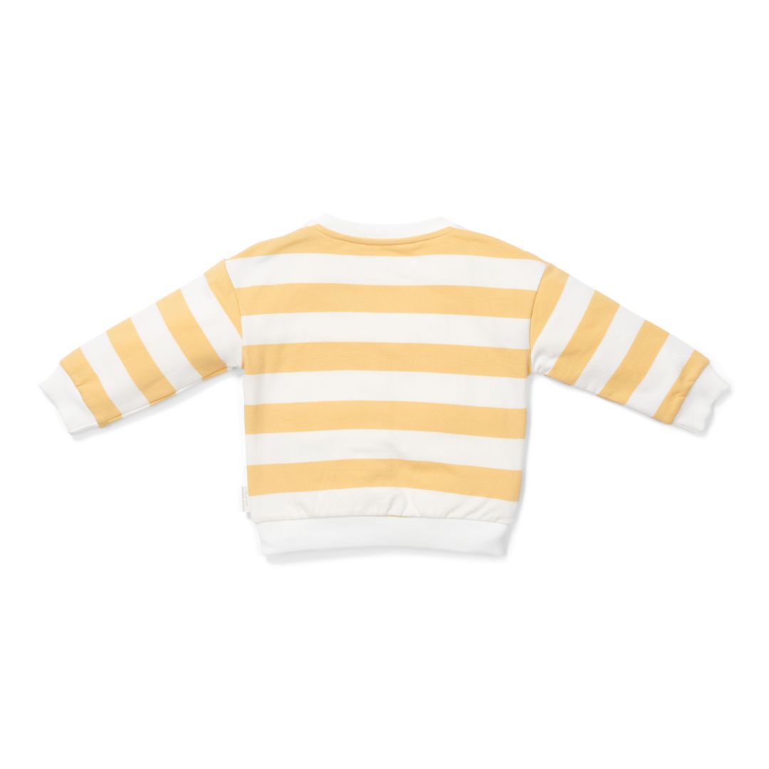 Pullover Sunny Yellow Stripes | Little Dutch