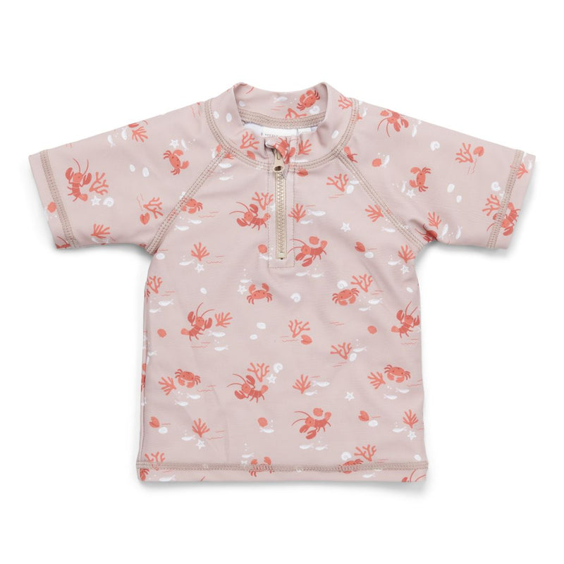 Bade-T-Shirt kurzarm Lobster Bay | Little Dutch