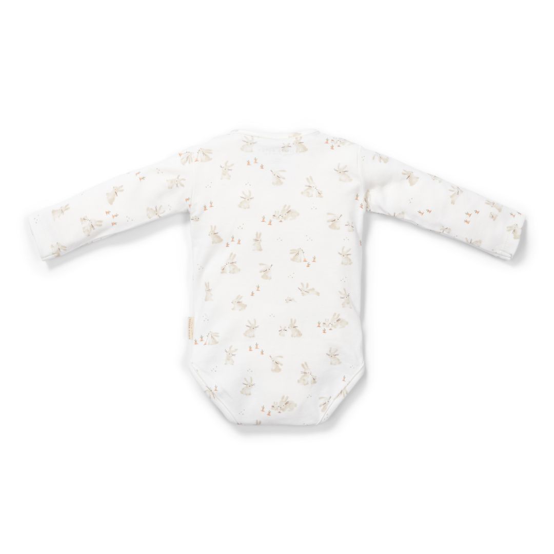 Wickelbody langarm Baby Bunny | Little Dutch