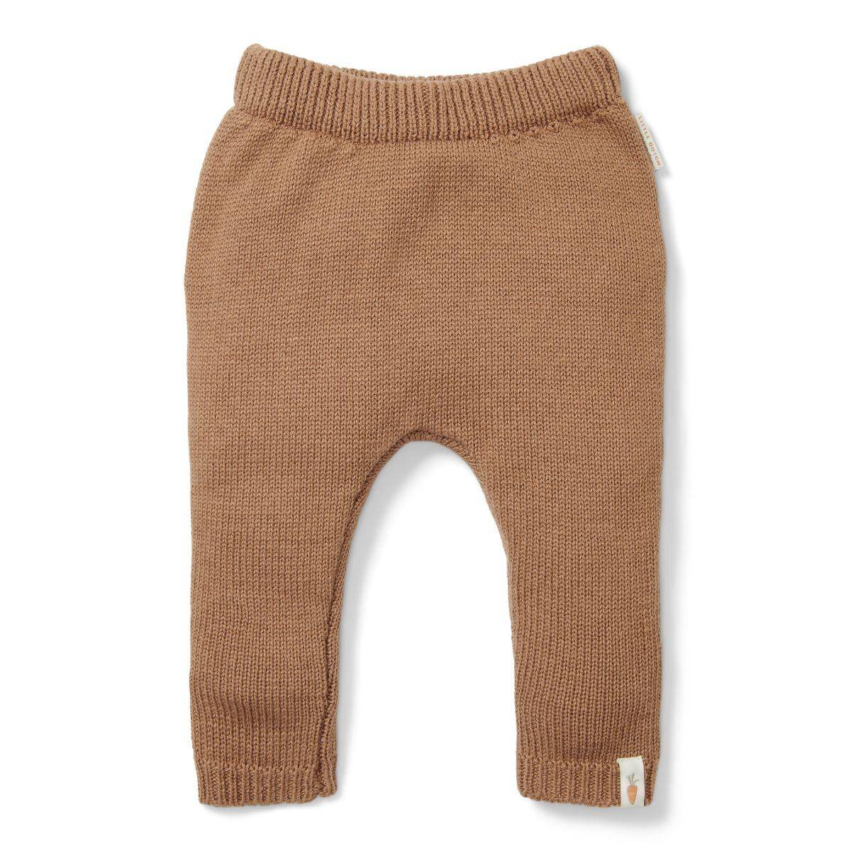 Strick-Hose, Braun | Little Dutch