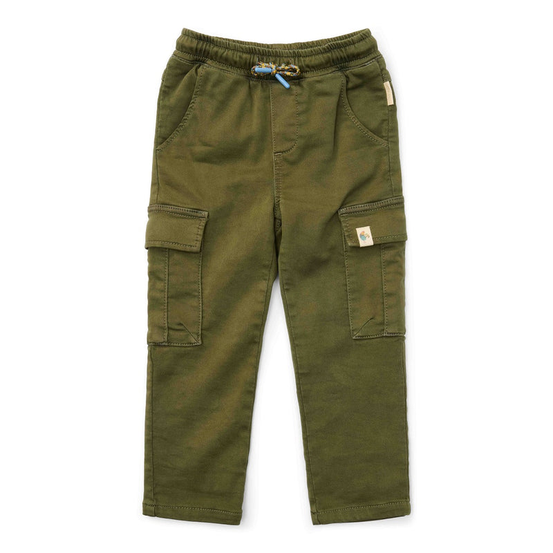 Cargo-Jogginghose Dark Green - Little Farm | Little Dutch