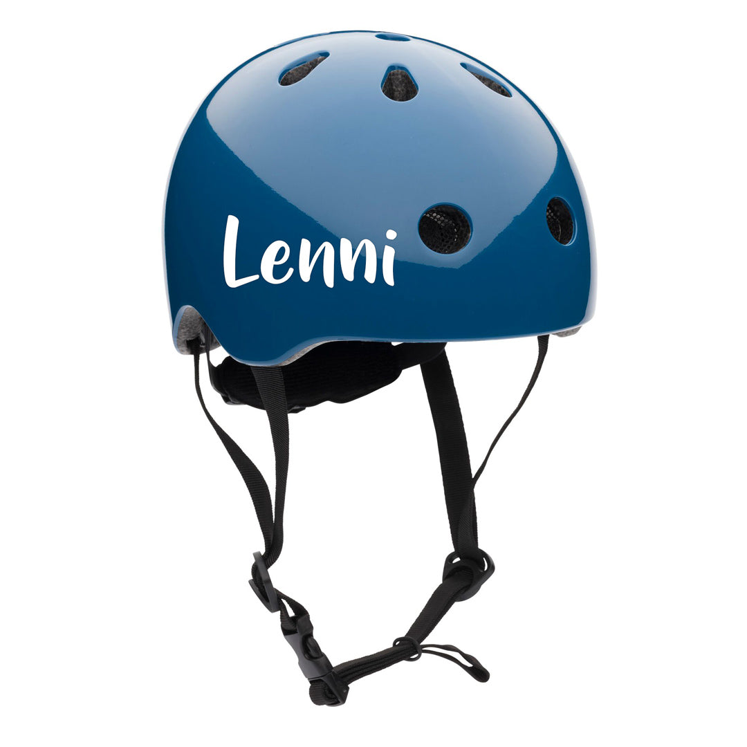 fahrradhelm dunkelblau Fahrradhelm Blau Größe M