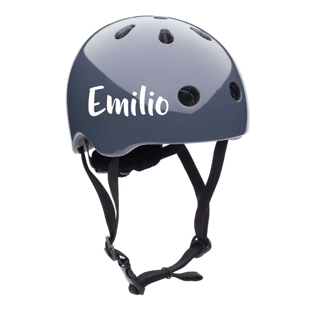 Fahrradhelm XS graphite grau