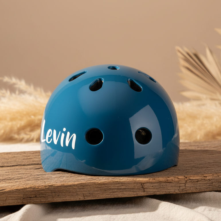 Fahrradhelm XS mandan blue blau