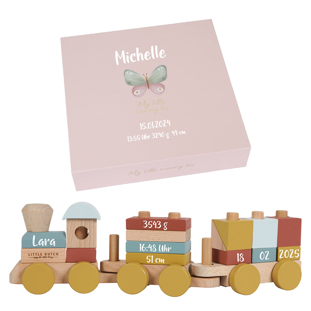 Geburt-Starter-Set Flowers & Butterflies