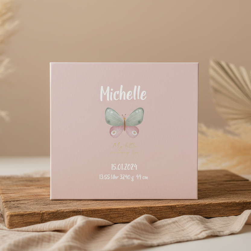 Erinnerungsbox Flowers & Butterflies | Little Dutch