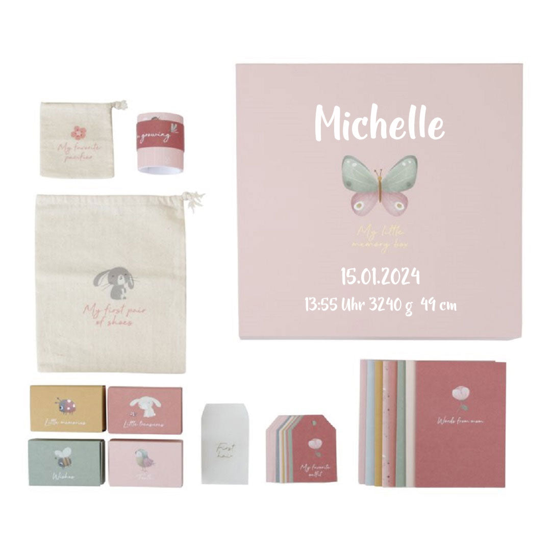 Erinnerungsbox Flowers & Butterflies | Little Dutch