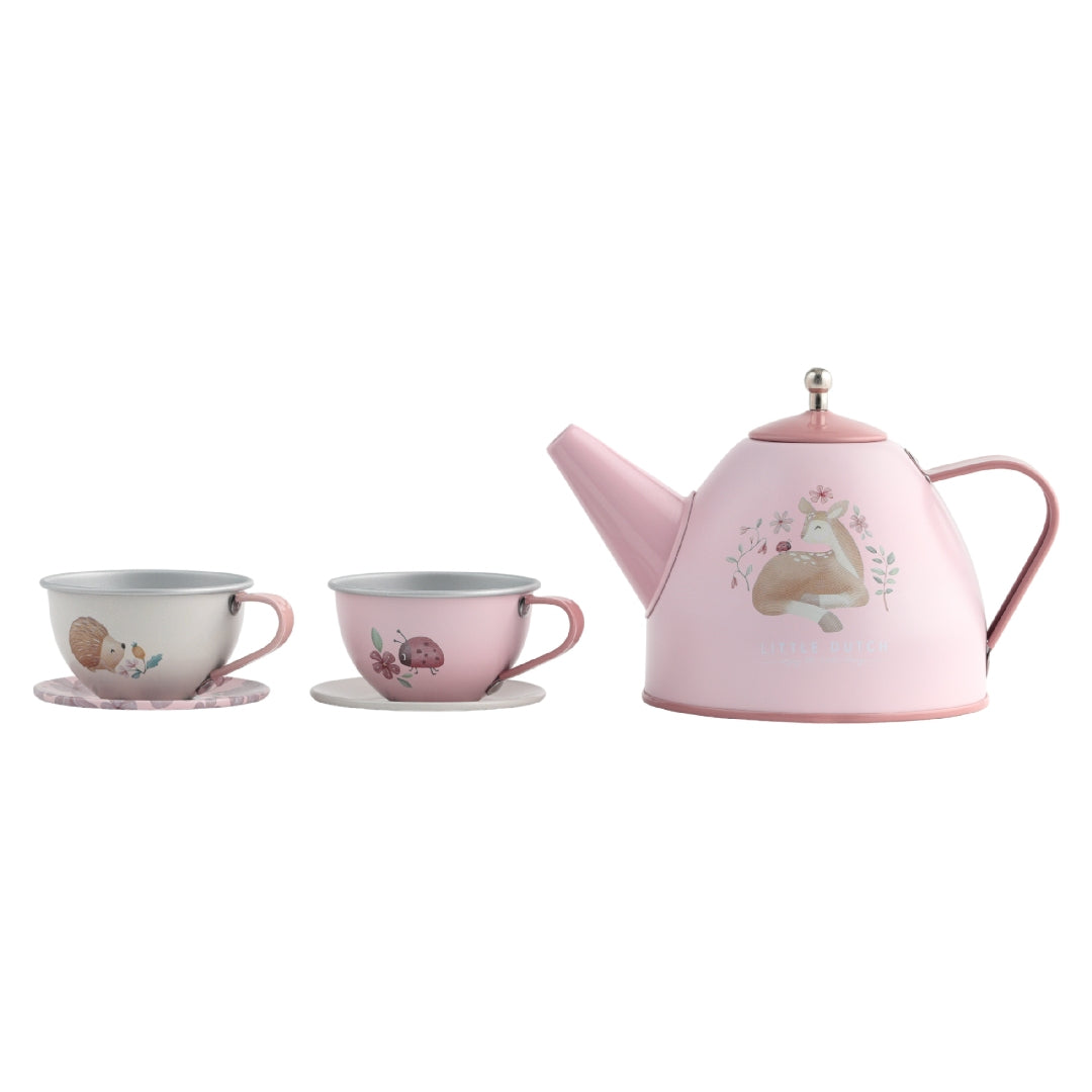 Tee Set mit Koffer Fairy Garden | Little Dutch