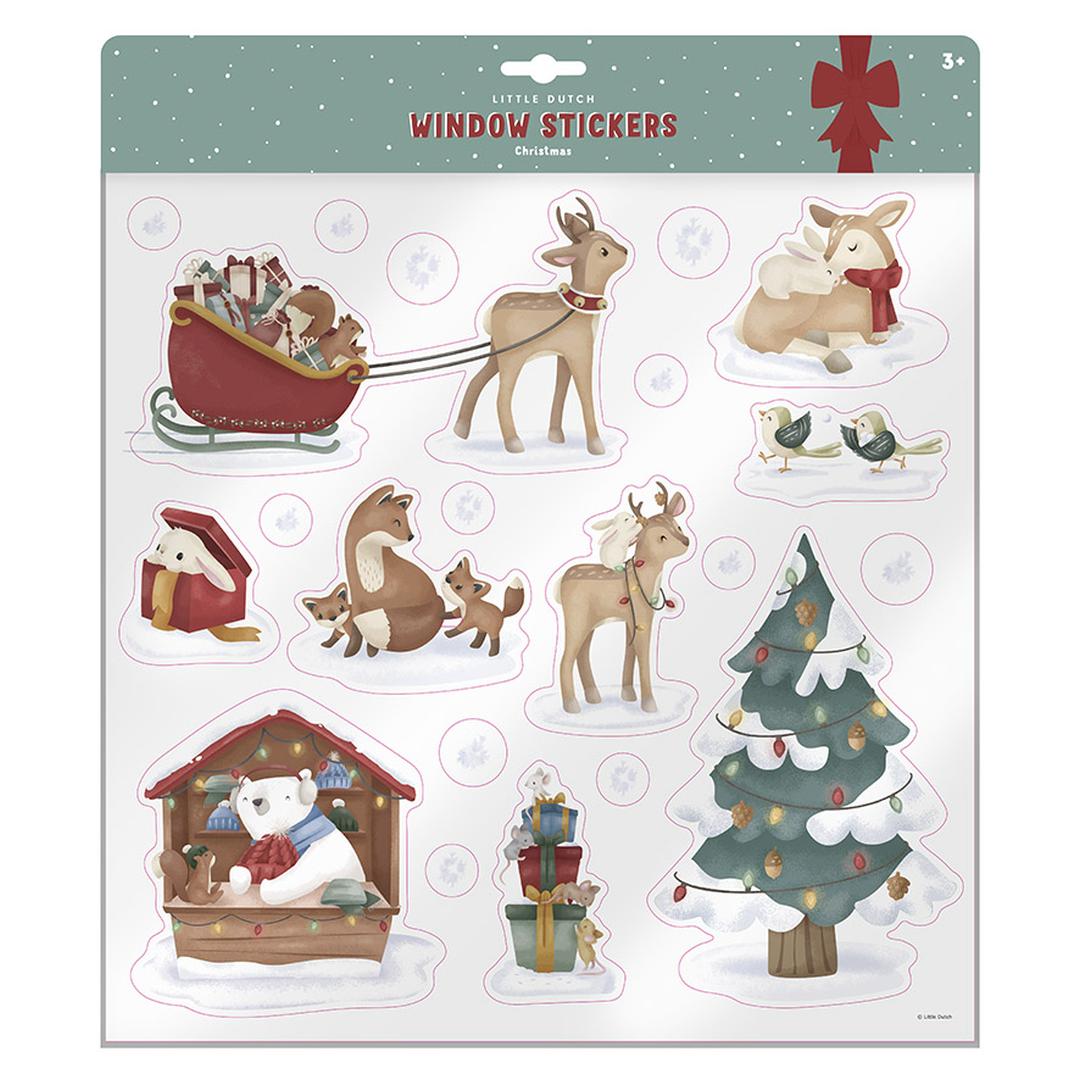 Fenstersticker XL Weihnachten | Little Dutch
