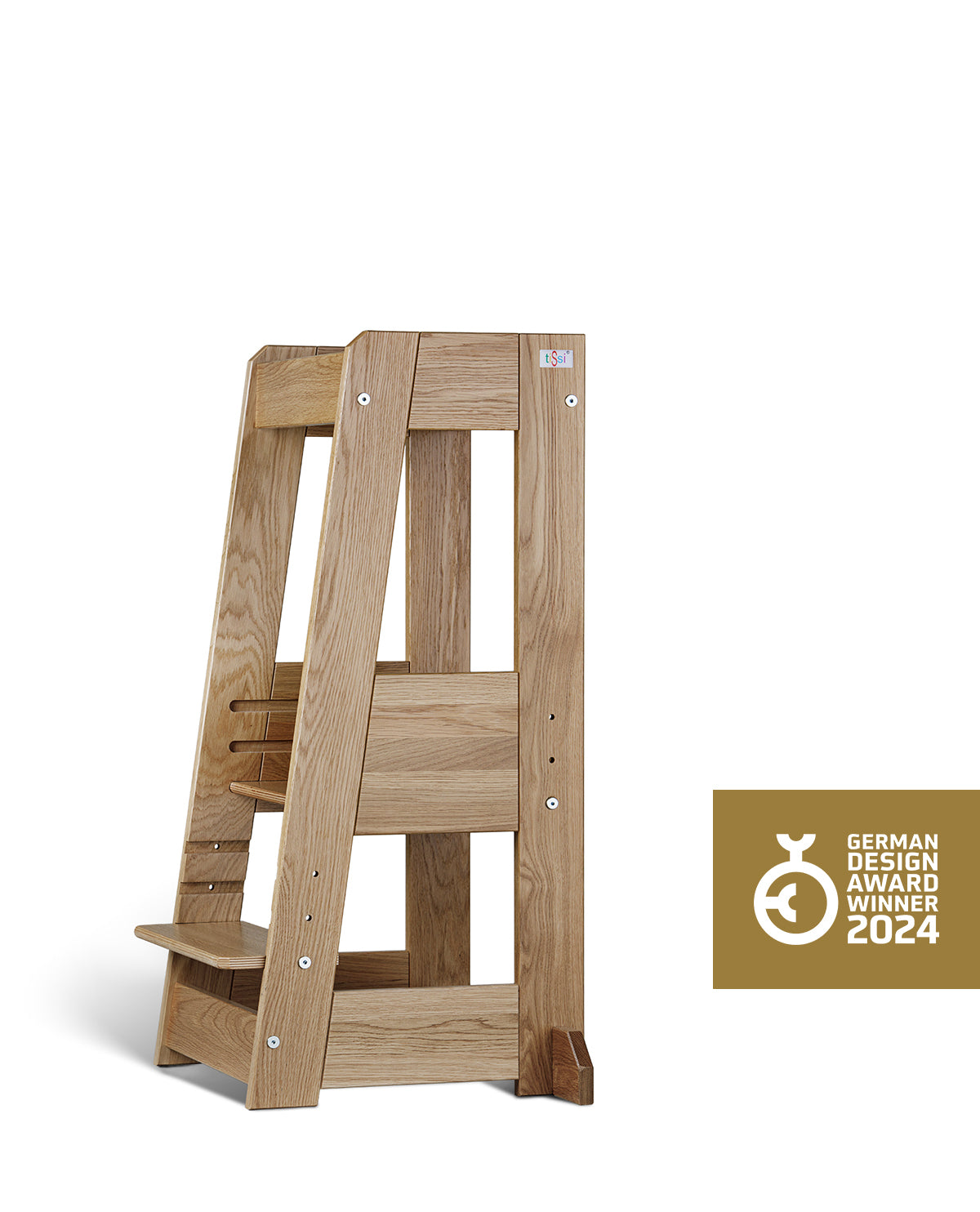 Learning tower Felix - Learning Tower - Wood oak | Tissi® by Schmatzepuffer® "personalized"